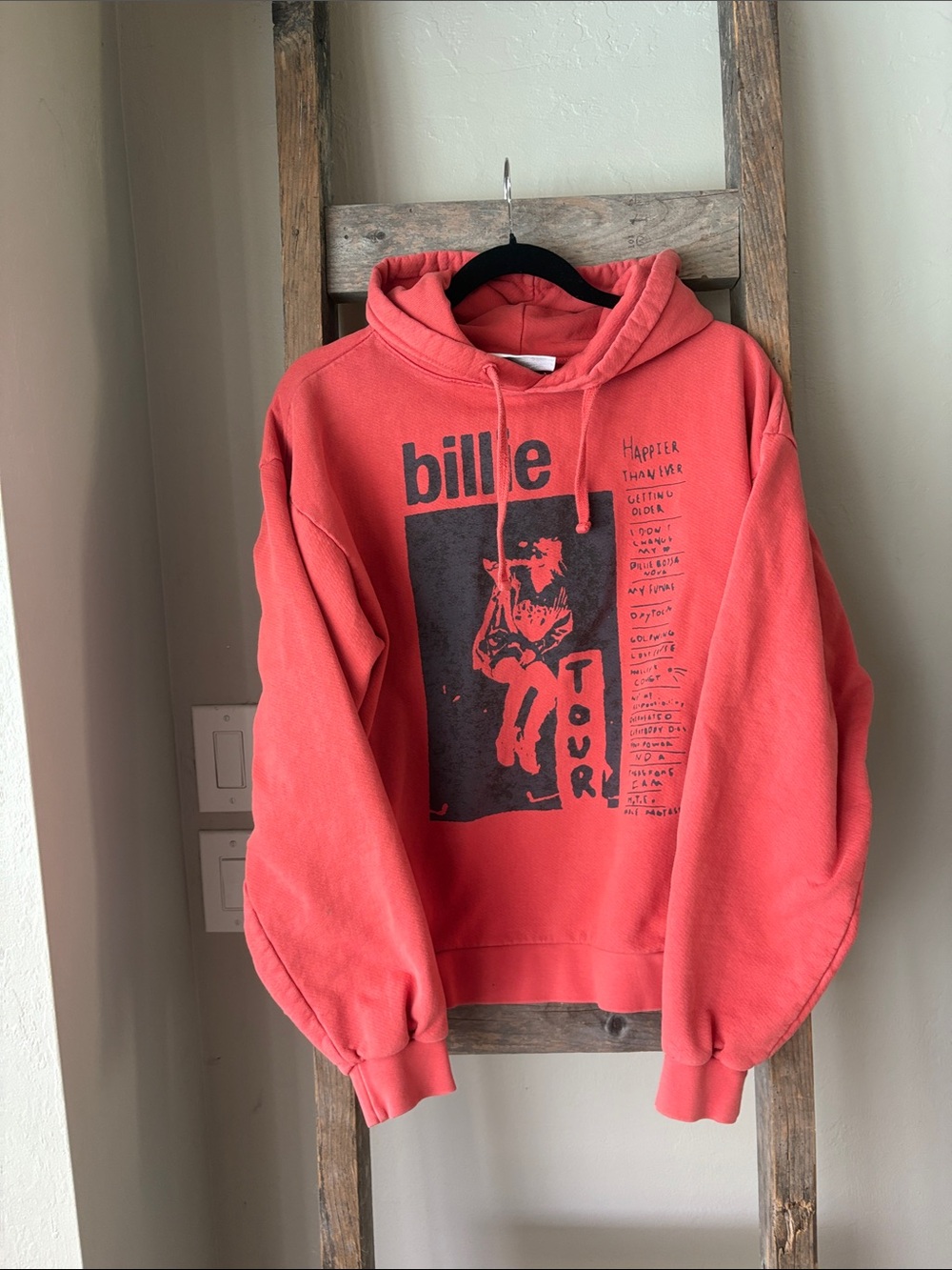 Billie Eilish Small Concert Tour Hoodie Sweatshirt Pullover Unisex Men Women